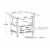 Simpli Home Warm Shaker Wood End Table - Farmhouse Gray Perspective: left