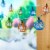 Smart Solar Gala Outdoor String Lights - Blue/Orange/Green Perspective: left