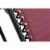 Sunjoy Modern Zero Gravity Steel Foldable Outdoor Lounge Patio Chair, Burgundy Perspective: left