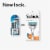 Schick Quattro Titanium 4-Blade Men's Razor and Razor Blade Refills Perspective: left