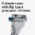 Schick Hydro Dry Skin 5-Blade Men's Razor Blade Refills Perspective: left