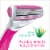 Schick Quattro For Women 4-Blade Razor Refills with Aloe & Vitamin E Perspective: left