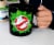 Ghostbusters Logo Ectoplasm Heat-Changing Ceramic Coffee Mug | Holds 20 Ounces Perspective: left