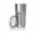 XPAC 16 Ounce Beverage Tumbler w/ Spill Resistant Lid, Stainless Steel, Vacuum Insulated Perspective: left