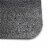 36  x 48  PVC Lipped Chair Mat in Black Perspective: left