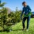 Greenworks 40V 15 Charger + Battery & Trimmer Perspective: left