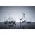 Viski 5404 40 oz Raye Faceted Crystal Liquor Decanter, Clear Perspective: left