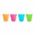 True Party® Assorted Neon Shot Glasses Perspective: left