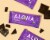 Aloha Chocolate Fudge Brownie Protein Bars Perspective: left