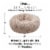 Furhaven™ Calming Cuddler Pet Bed - Taupe Perspective: left