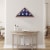 Memorial Veteran American Flag Display Case, Cherry Wood by Reminded Perspective: left