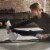 24 High-Density Foam Roller for Exercise Massage Recovery - Gray Perspective: left