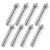 Multi-Grip Wall Mounted Chin-Up Bar - Multifunctional Pull-Up Station Perspective: left
