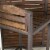 Noble House Milos Acacia Wood Bar Set in Dark Brown Perspective: left