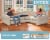 Intex Inflatable Corner Living Room Neutral Sectional Sofa 68575EP (3 Pack) Perspective: left