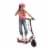 Razor E100 Kid Ride On 24V Motorized Electric Powered Scooters, Silver & Purple Perspective: left