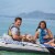 Intex Excursion 5 Person Inflatable Rafting and Fishing Boat w/ 2 Oars (4 Pack) Perspective: left