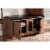 Valina Modern and Contemporary Dark Brown Faux Leather Upholstered 2-Door Wood Shoe Storage Perspective: left