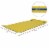 Floating Water Mat Float Pad Used in Lake Pool Water Beach Sea Ocean Yelow Perspective: left
