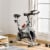 Home Gym Bike 33lb Flywheel Stationary Cycling Bicycle w/ Adjustable Resistance Perspective: left