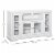Kitchen Storage Buffet w/Large Countertop, Adjustable Shelves, & 4 Door Cabinets Perspective: left