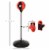 Indoor Fun Toy Punch Boxing Bag w/ Fillable Base & Soft Safety Mitts for Kids Perspective: left