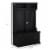 Hall Coat & Shoe Storage Cupboard  Corner Hall Tree, Black Perspective: left