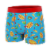 Crazyboxer Men's Ninja Turtles Boxer Briefs Pizza Box Perspective: left