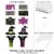 Big Dot of Happiness Happy Halloween - Witch Lawn Decor - Outdoor Halloween Yard Decor 10 Pc Perspective: left