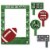 Big Dot of Happiness End Zone - Football - Birthday Party Photo Booth Picture Frame & Props Perspective: left