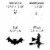 Big Dot of Happiness Hanging Scary Squad - Witch, Bats & Ghosts Outdoor Halloween Decor 10 Pc Perspective: left
