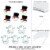 Big Dot of Happiness Let It Snow - Snowman Lawn Outdoor Christmas & Holiday Yard Decor 10 Pc Perspective: left