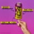 C4 Performance Grape Popsicle Energy Drink Can Perspective: left