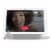 Google Nest Hub Max - Chalk Perspective: left