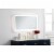 Lux 24in x 40in Hardwired LED mirror Perspective: left