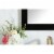 Aqua vanity mirror 18x32 inch in black Perspective: left
