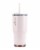 Reduce® Cold1 Stainless Steel Insulated Tumbler - Opaque Gloss Pink Cotton Perspective: left