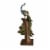Benzara Polystone Decorative Peacock Figurine - Green/Gold Perspective: left