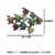 Three Dimensional Hanging Fish Wall Decor Perspective: left