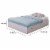Contemporary Style Wooden Frame Full Size Chest Bed with 3 Drawers, White Perspective: left