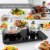 NutriChef 1800W Dual Induction Digital Temp Double Burner Countertop Cooktop Perspective: left