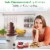 NutriChef 16oz 3 Tier Electric Countertop Fondue Maker Fountain Chocolate Melter Perspective: left