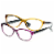 SAV Eyewear Fashion Promo Reading Glasses + 2.50 Perspective: left
