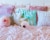 Glitter Galaxy 6-Inch Ice Cream Cone Horn Pink Narwhal Collectible Plush Perspective: left