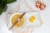 Gudetama The Lazy Egg Chopstick Set & Ceramic Holder | Reusable Chopsticks Set Perspective: left