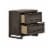 Tanners Creek Medium Gray Night Stand Perspective: left