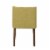 Space Savers Medium Brown Nido Chair - Green  (RTA)-Set of 2 Perspective: left