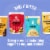 Lakanto Blueberry Coffee Cake Mix - Sweetened with Monk Fruit (13.7 oz) Perspective: left