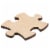 Blank Unfinished Wooden Jigsaw Puzzle (100 Pieces) Perspective: left