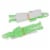 12-Pack Glow in The Dark Mini Military Parachute Army Men Toy Set, for Kids, 4 Inches Tall Perspective: left